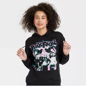 Pink Floyd‎ Retro Hoodie Birds Black Size Medium
